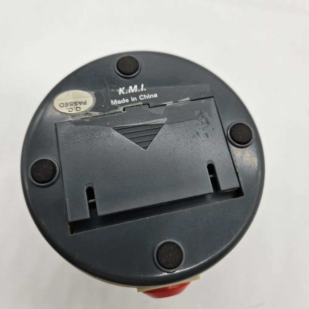VTG 90s K.M.I Talking Digital Clock Alarm Disabled Vision Impaired Battery Works